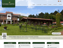 Tablet Screenshot of alturahotelcr.com